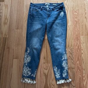 Vintage America Boho Capri EUC Size 8